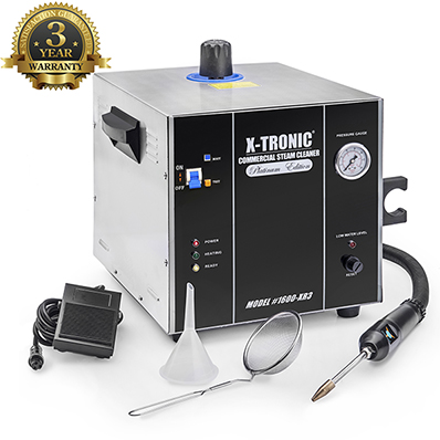 eureka スチームクリーナー X-Tronic 1600-XR3 4 Liter Commercial Jewelry Steam Cleaner with
